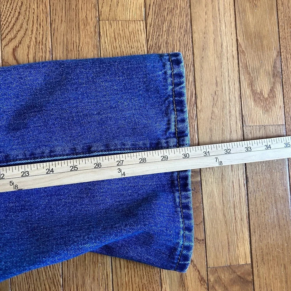 Levi's 517 Boot Cut Mens Jeans Size 40x30 (Actual 40x30) Blue Denim